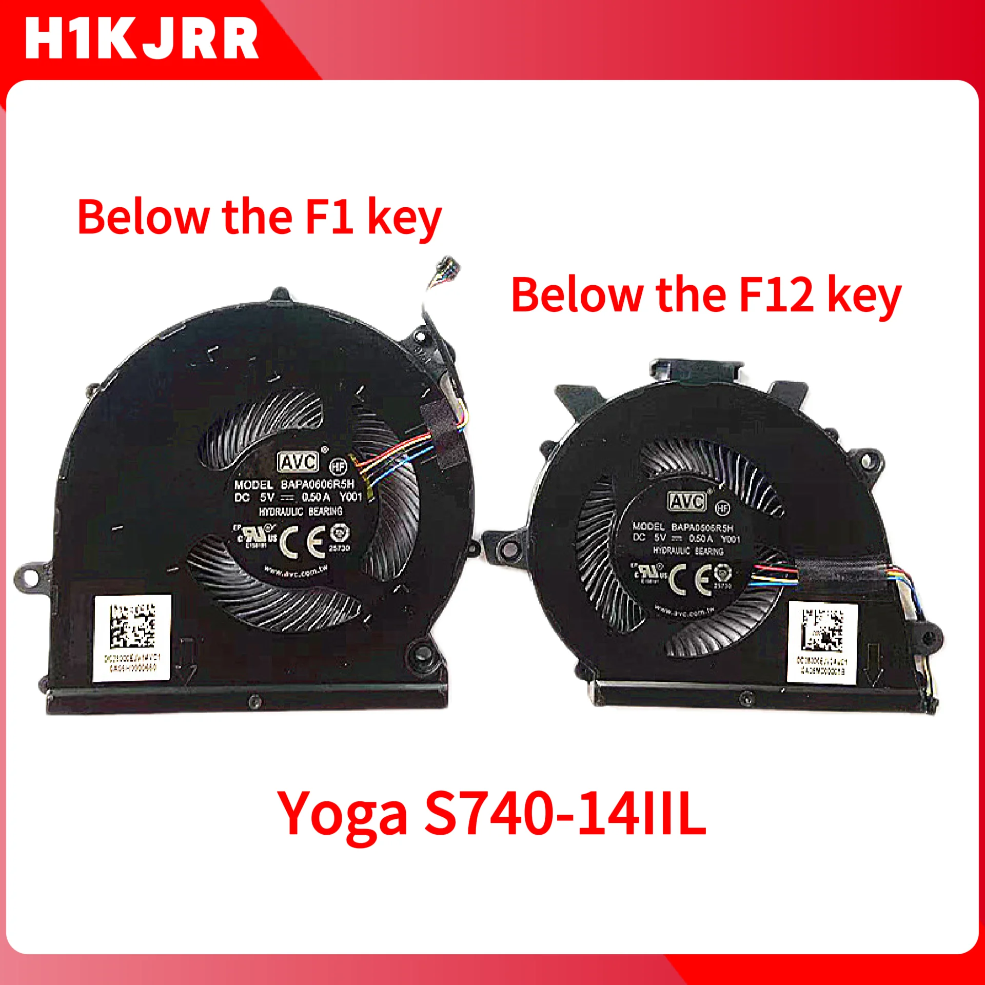 

Original Cooling Fan 5H40S19967 for Lenovo Yoga S740-14IIL Laptop