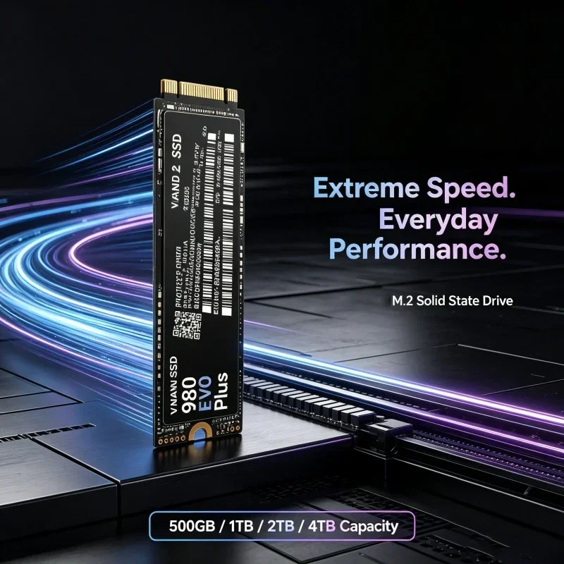 High Speed 980 EVO Plus M.2 2280 SSD Internal Solid State Drive 500GB 1TB 2TB 4TB Storage Upgrade Laptop & Desktop