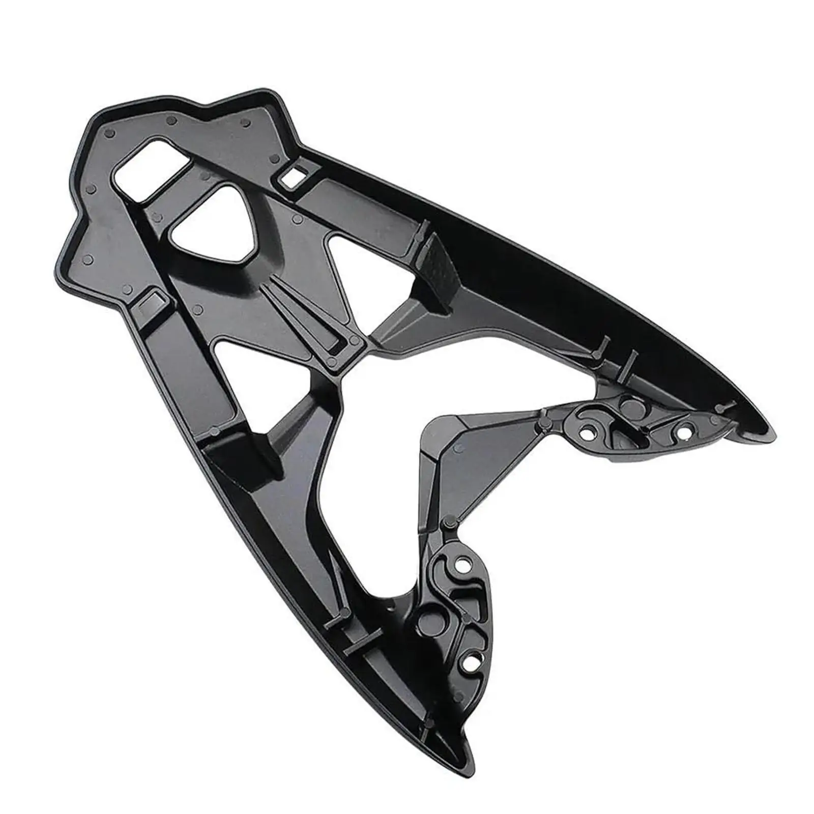 Rear Mount Shelf Holder Black Aluminum Motorcycle Luggage Carrier Support Rack for Max155 2017-2019 Travel