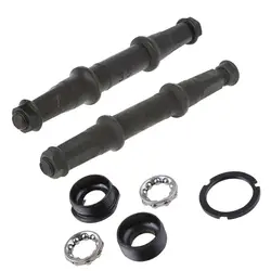 Bicycle Bike Bottom Bracket With Bottom Bracket Square Hole Axle Kit For 68mm BB Shell 3S/5S Middle Axle