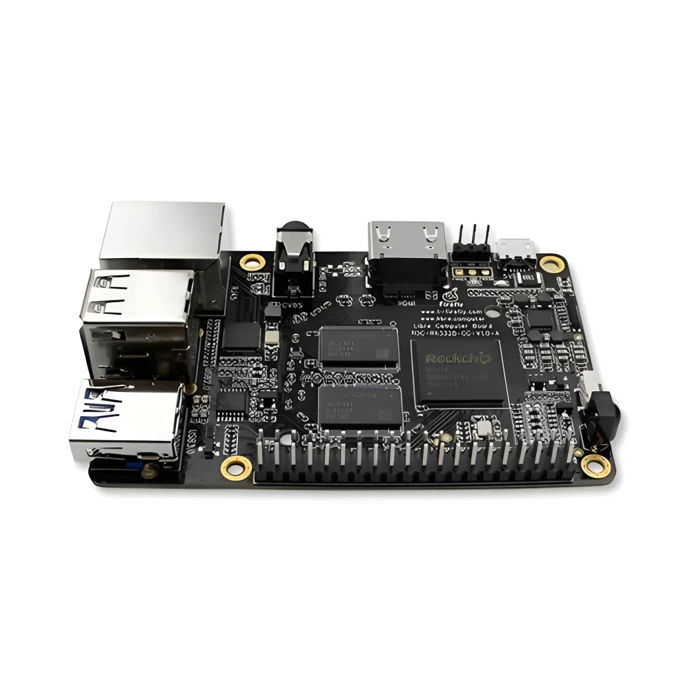 ROC-RK3328-CC, Mini PC; Mini komputer; Komputer stacjonarny, 2 GB/4 GB DDR, 32 GB eMMC, Raspberry Pi