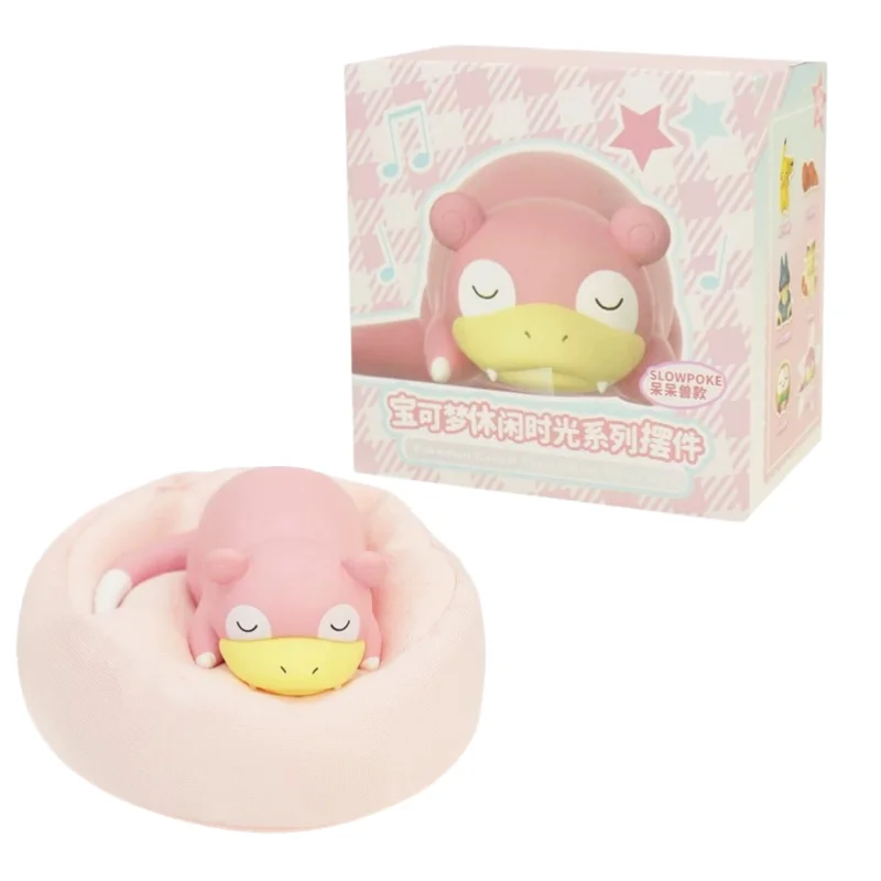 Pokémon Slaaphouding Model Ornament Serie Echt product Anime Action Figure Sylveon Pikachu Charmander Model Pop Speelgoed Cadeau