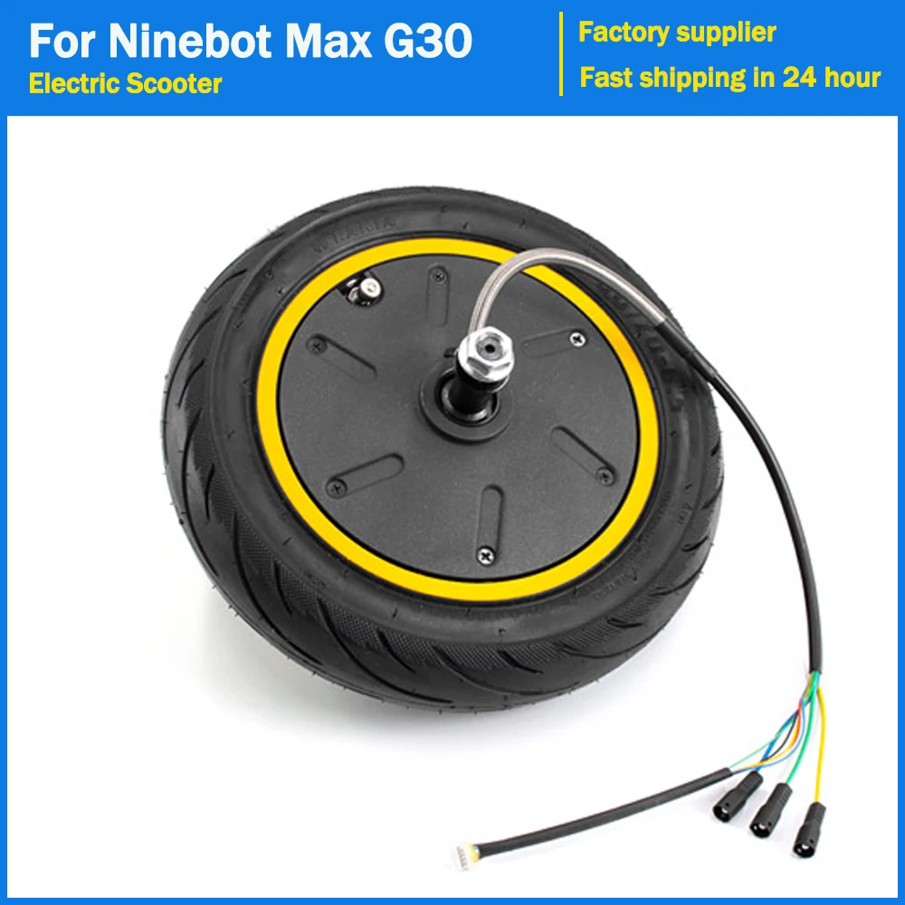 

350W Motor Engine Wheel for Segway Ninebot MAX G30 KickScooter Electric Scooter Wheel Hub Motor Assembly Kit Spare Parts