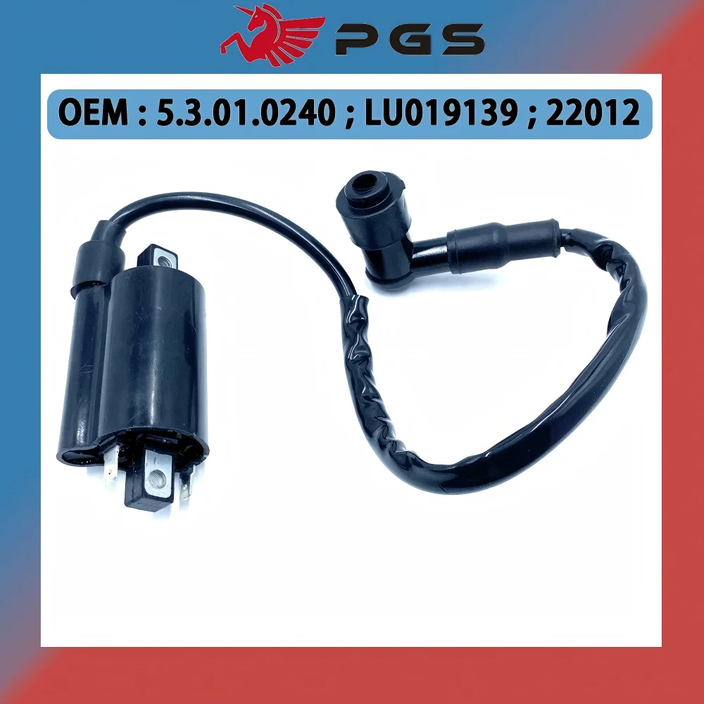 

Катушка зажигания LH 22012 с проводом для Linhai 260 300 400 500 520 550 22012 EFI LH260 LH300 LH500 ATV Quad