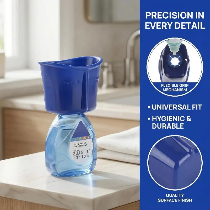 Portable Eye Drop Guide Help Applicator Accurate Effective Aid Bottle Holder Tool Healthy Sanitary Home Care Accessory
