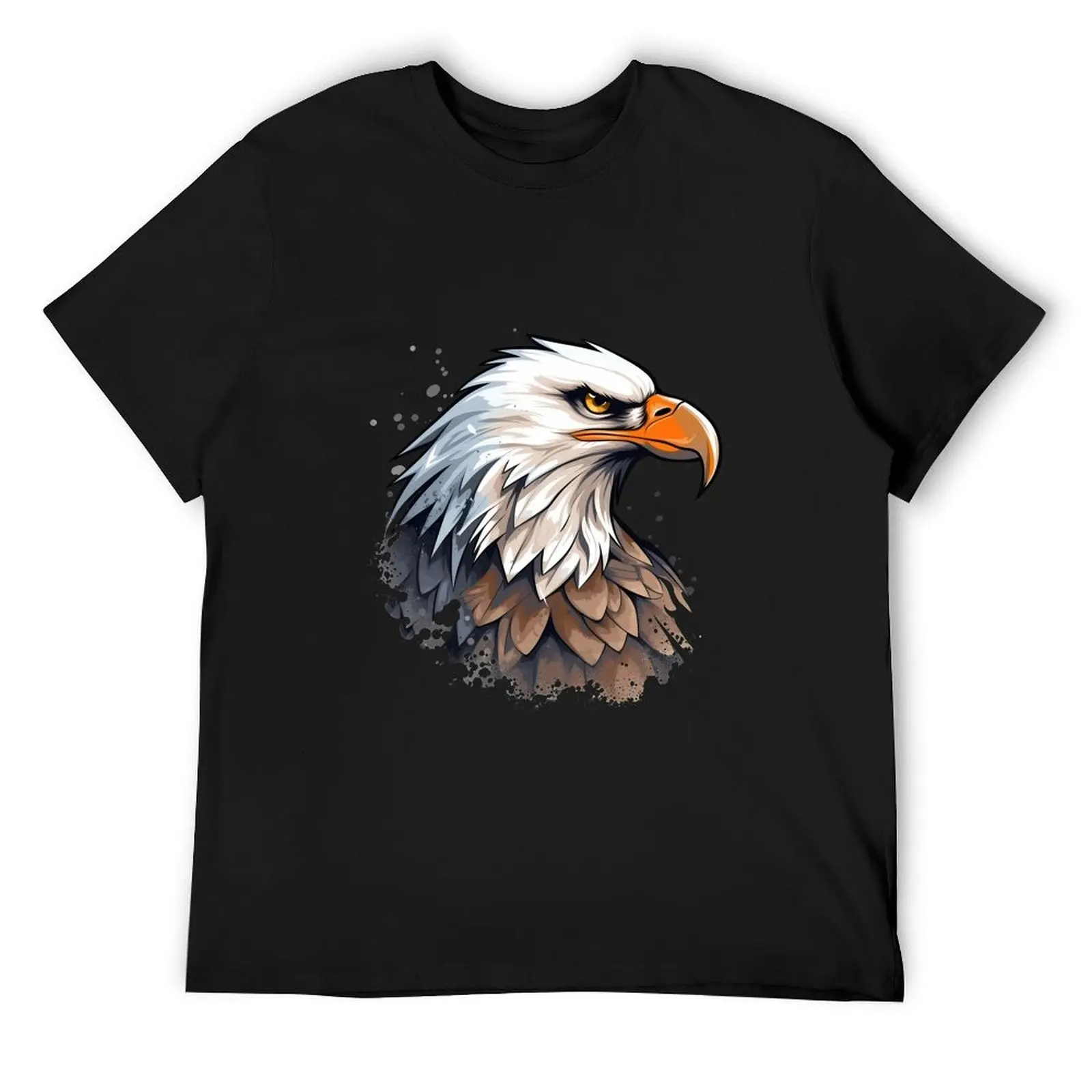 

Eagle Head in Bold Logo Style Illustration T-Shirt Blouse graphic t shirts luxury t-shirt mens designer t shirt