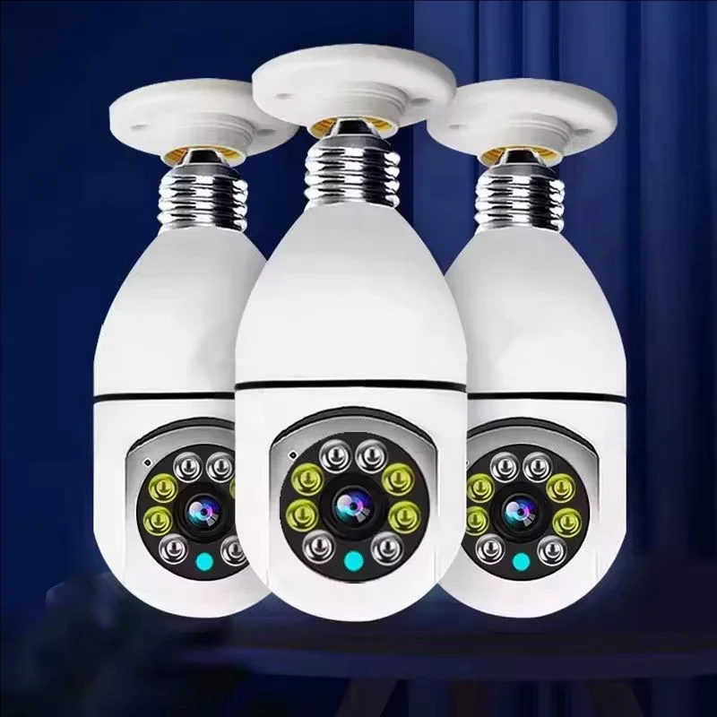 4G WiFi IP Camera E27 Bulb Cam 3MP Wireless Baby Monitor AI Tracking Security Video Surveillance Pet Cam SmartLife Indoor image 2