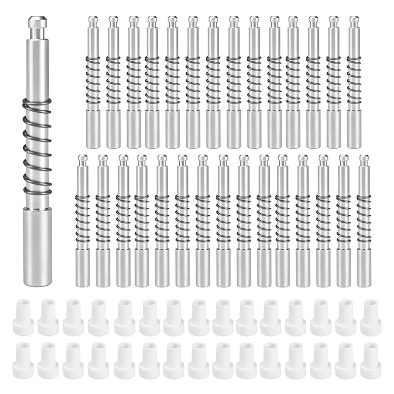 Комплект FFYY-30 плунжерных защелок для оконного экрана 5/32 дюйма X 1-1/2 дюйма, для алюминиевых оконных экранов, зажимов для защелок-конфлера