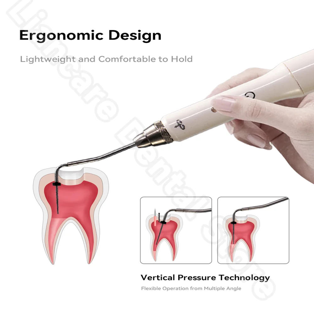 US EU Plug 220V 110V Dental Cordless Wireless Gutta Percha Obturation System Endo Heated Pen+ 2 Tips