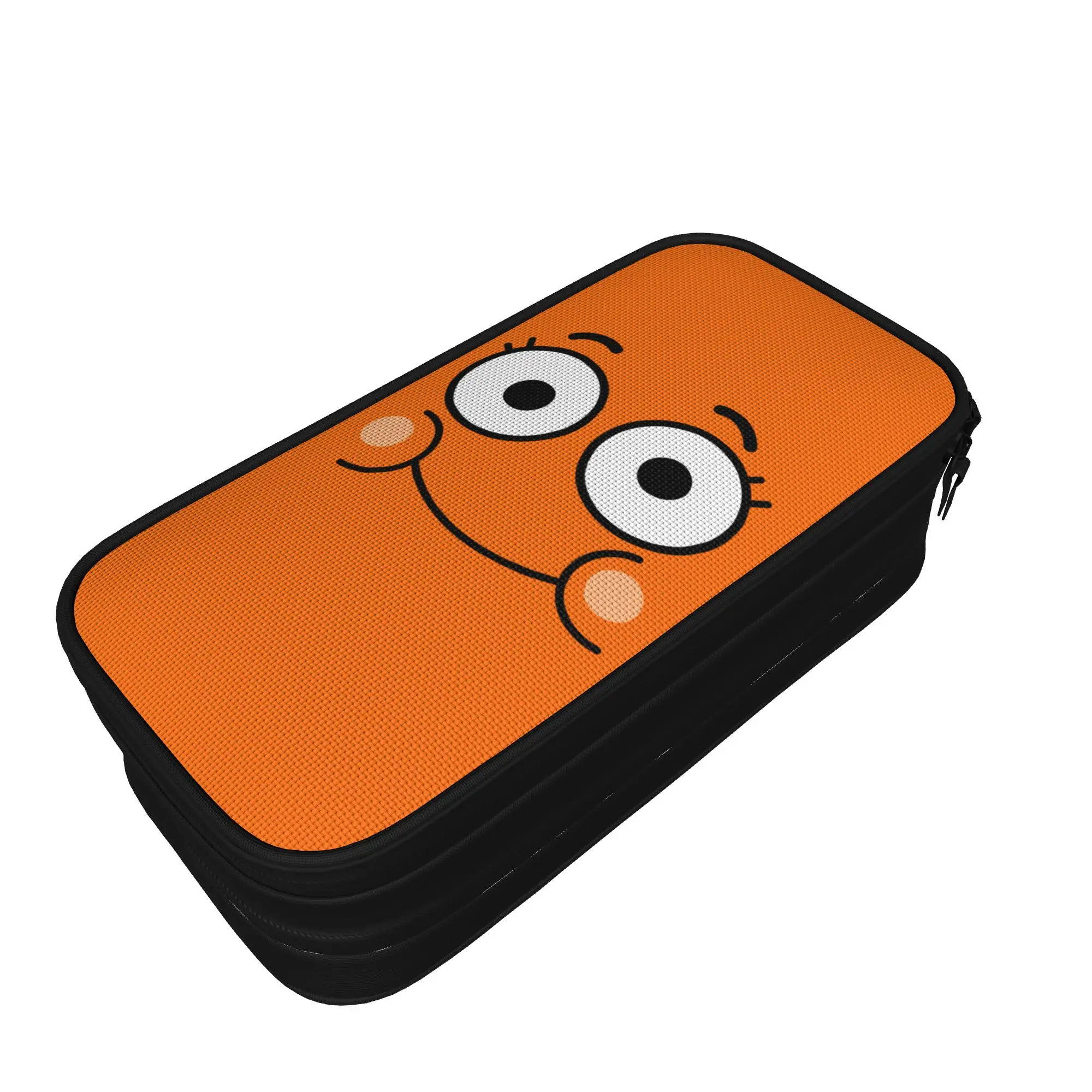 Cute Darwins Face Pencil Cases Amazings Gumballs Pencil Pouch Pen for Girls Boys Large Storage Bags Office Gift Stationery