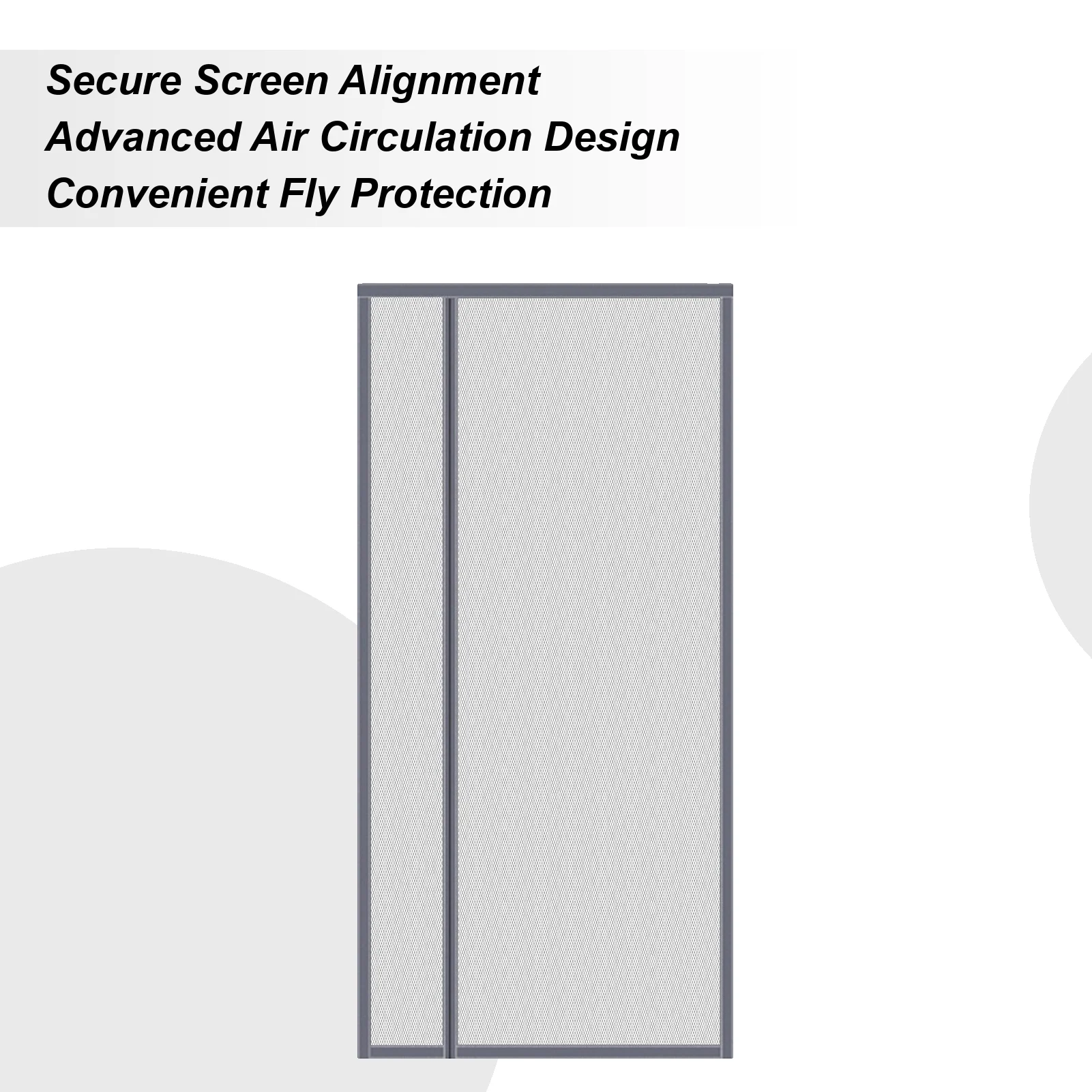 

Магнитный экран, дверной боковой открывающийся дышащий, с автоматическим уплотнением, сверхмощная сетка для наружного патио, дома, дверной проем, крыльца, квартиры, балкона