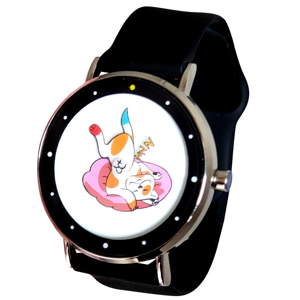 TIME ESSENCE creative boat beautiful quartz watch boat is on the calm lake surface surrounding the fish