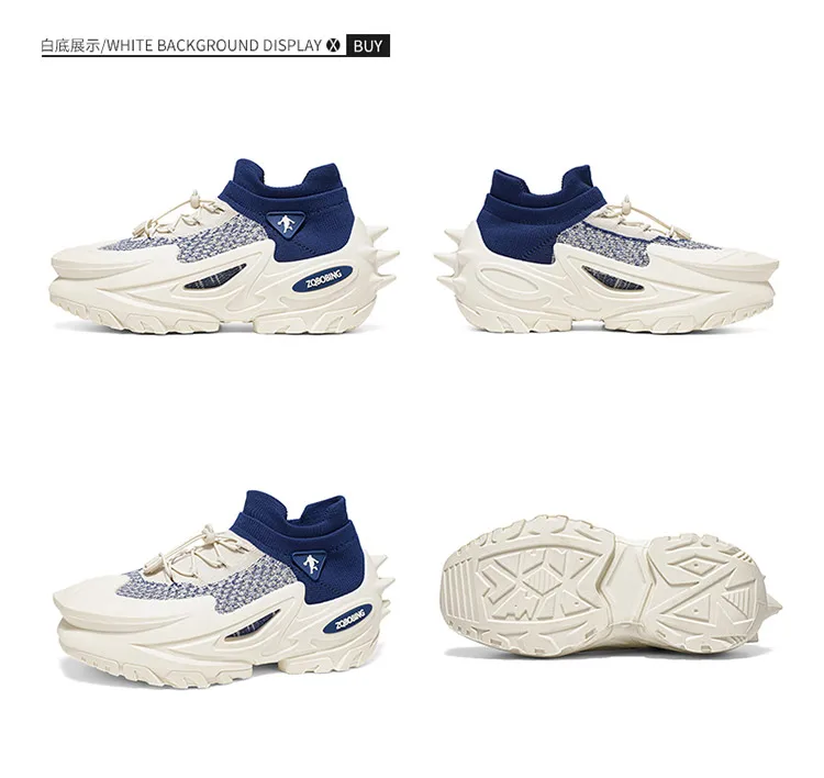 2026 Frühling und Sommer Neuer Stil Alltagstaugliche Personalisierte Herrenschuhe 39-45 Große Größen Dickbesohlte Modische Freizeitschuhe Vielseitige Sportschuhe – Detail 29