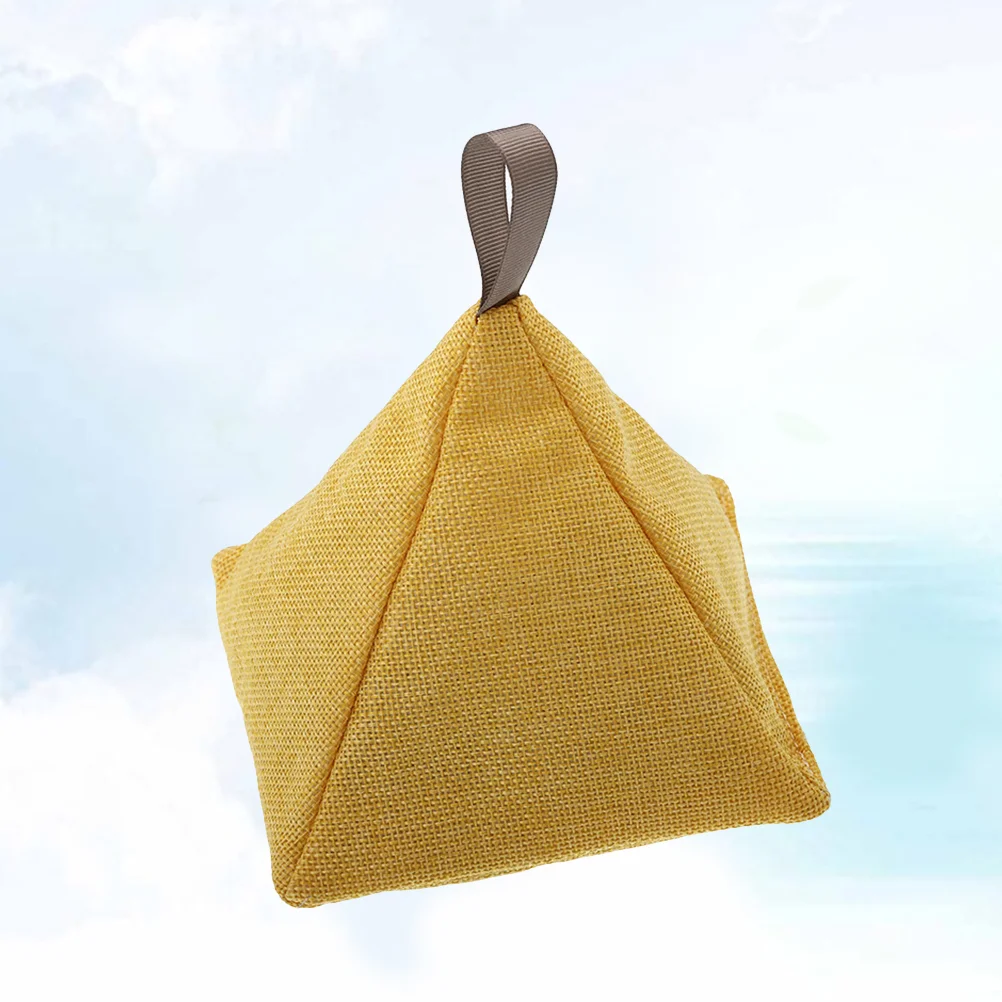 200 G Odor Remover for Car New House Freshener Pyramid Burlap Charcoal Pouch Bamboo Bag Deodorizer Wardrobe Air Purifying