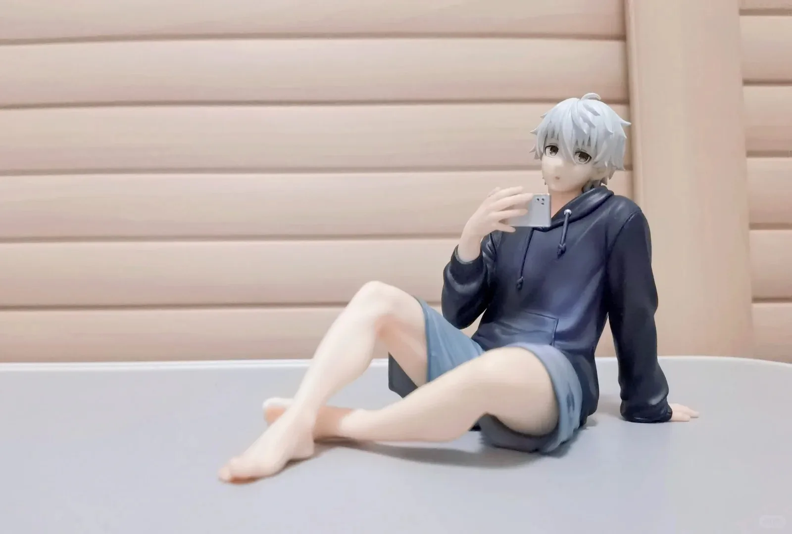 Neue 9cm Anime Blue Lock Nagi Seishiro Figur PVC Niedliche Tischdekoration Modell Spielzeug Kindergeschenk – Detail 9