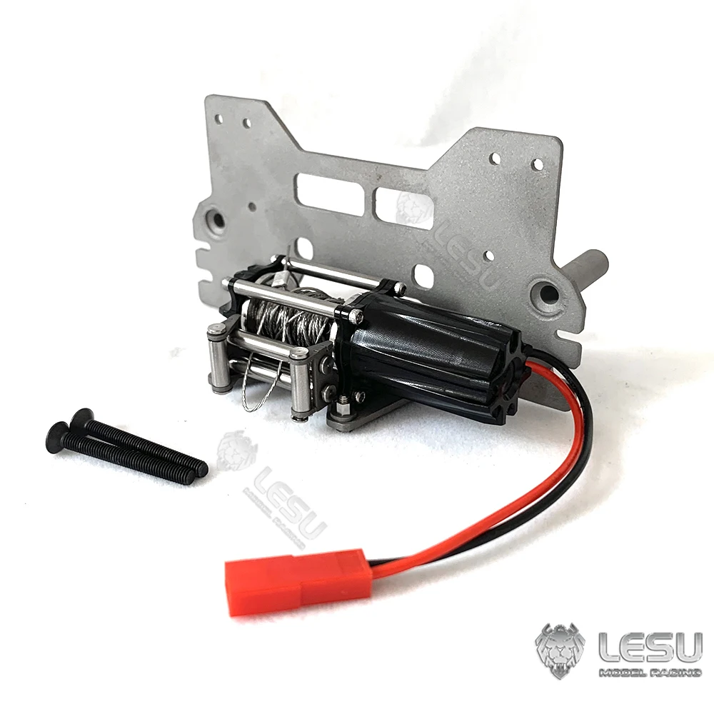 

LESU Metal Winch Coupler For 1/14 RC Tractor Truck Tamiyay 1851 Radio Control Car Outdoor Toys TH21467