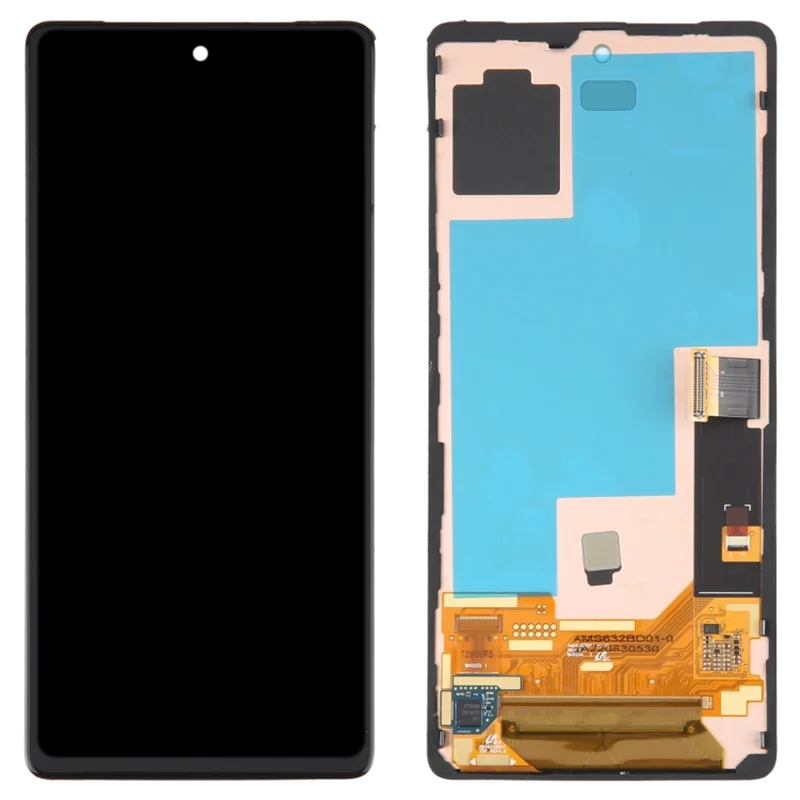 For Google Pixel 7 5G GVU6C GQML3 Grade C OLED Screen and Digitizer Assembly + Frame Replacement Part (Without Logo)