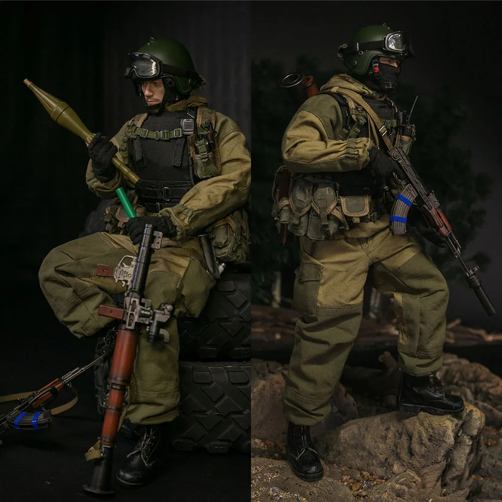 Damtoys Dam78090 1/6 Men Soldier Grozny Special Force Of Russian Internal Guard Warriors Full Set 12