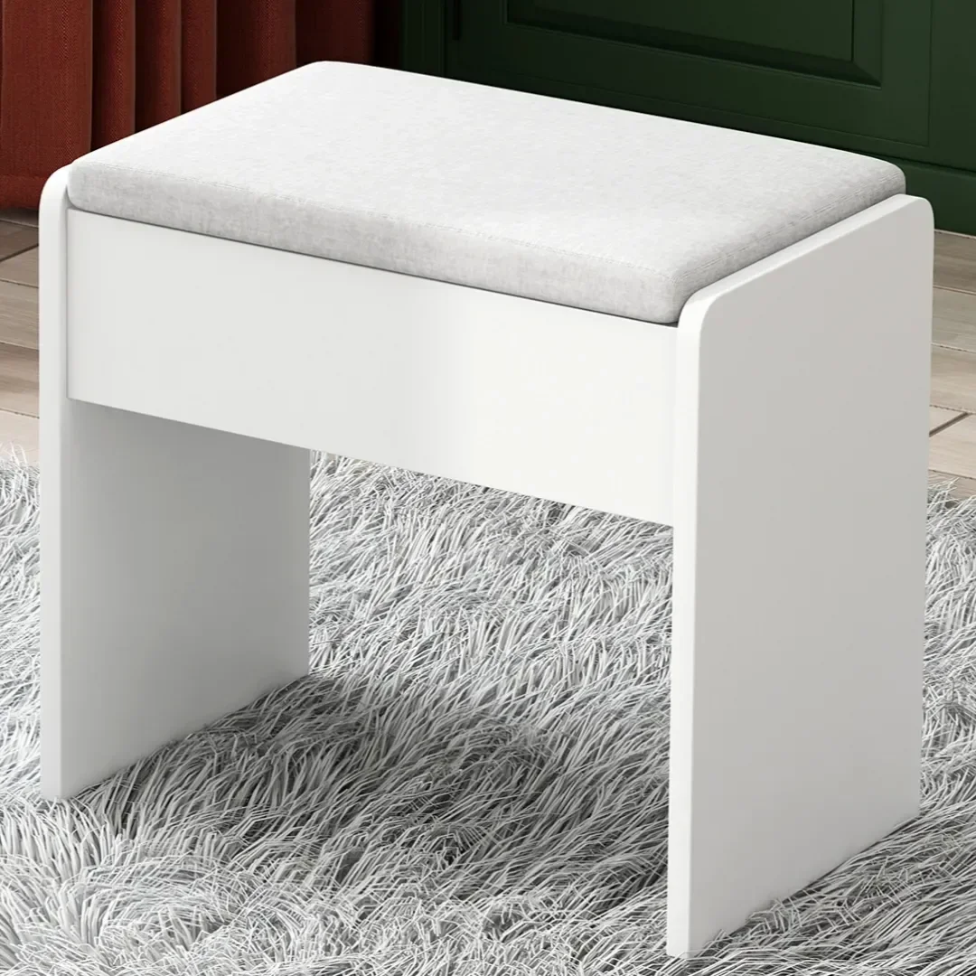 

Household Modern Minimalist Dressing Stool Economical and Practical Bedroom Makeup Stool Small Apartment Balcony