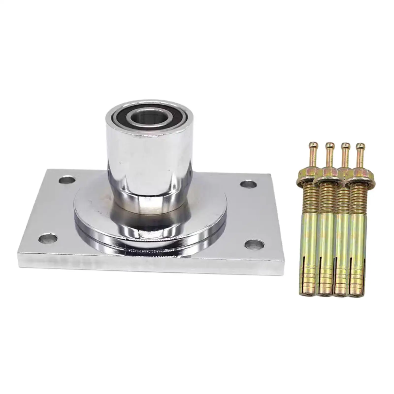 Pole Dance Fixed Plate Easy to Install Stable with Expansion Screws Ceiling Mount for Assured Performance Home Ceiling Roofing