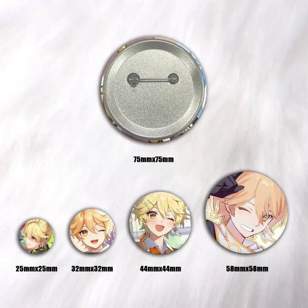 A-Aether Anime Round Badges, Brooches, Clothing Accessories, Birthday Gifts, Anime Conventions