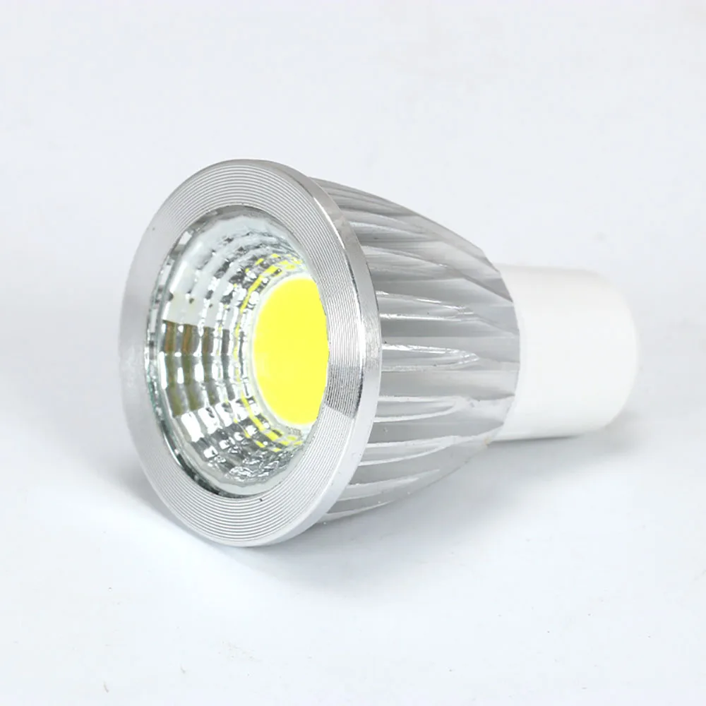 Ledowa żarówka reflektorowa GU10 światło LED 85-265V AC 3W 5W 7W Led GU10 światło lampa COB LED GU10 światło LED Super jasne