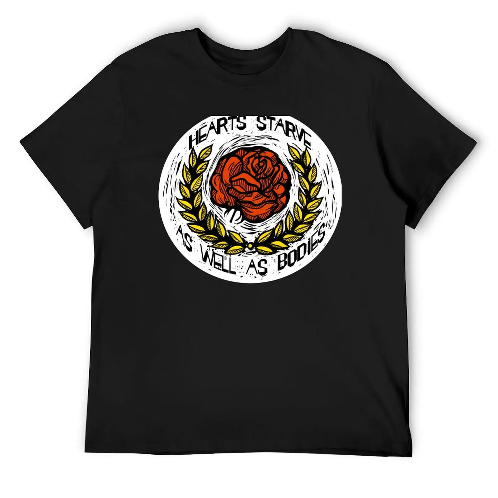 

Bread and Roses T-Shirt summer clothes boys animal print cute clothes cotton graphic tees men t shirt