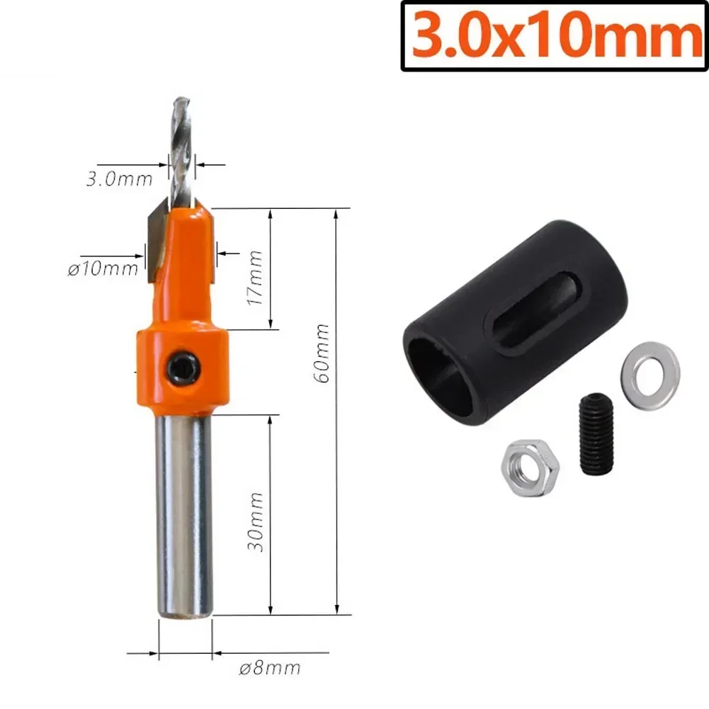 Power Tools Drill Bit 2.8X10 3.2X10 3.5X10 3X10 Steel With Power Drills Alloy Steel Counterbore Countersinking