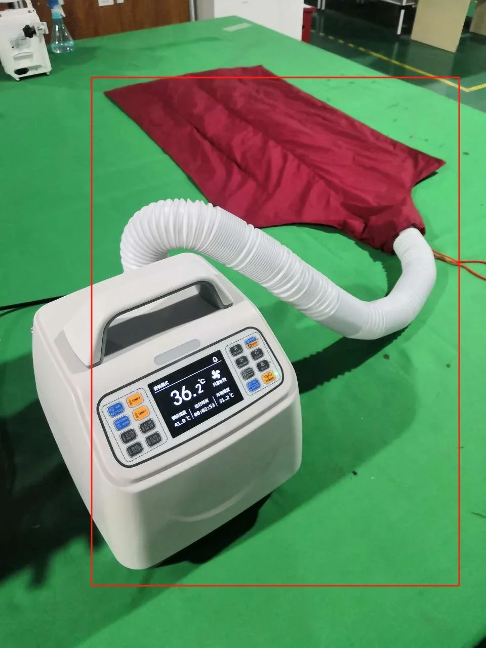 Sistemas de aquecimento de ar veterinário