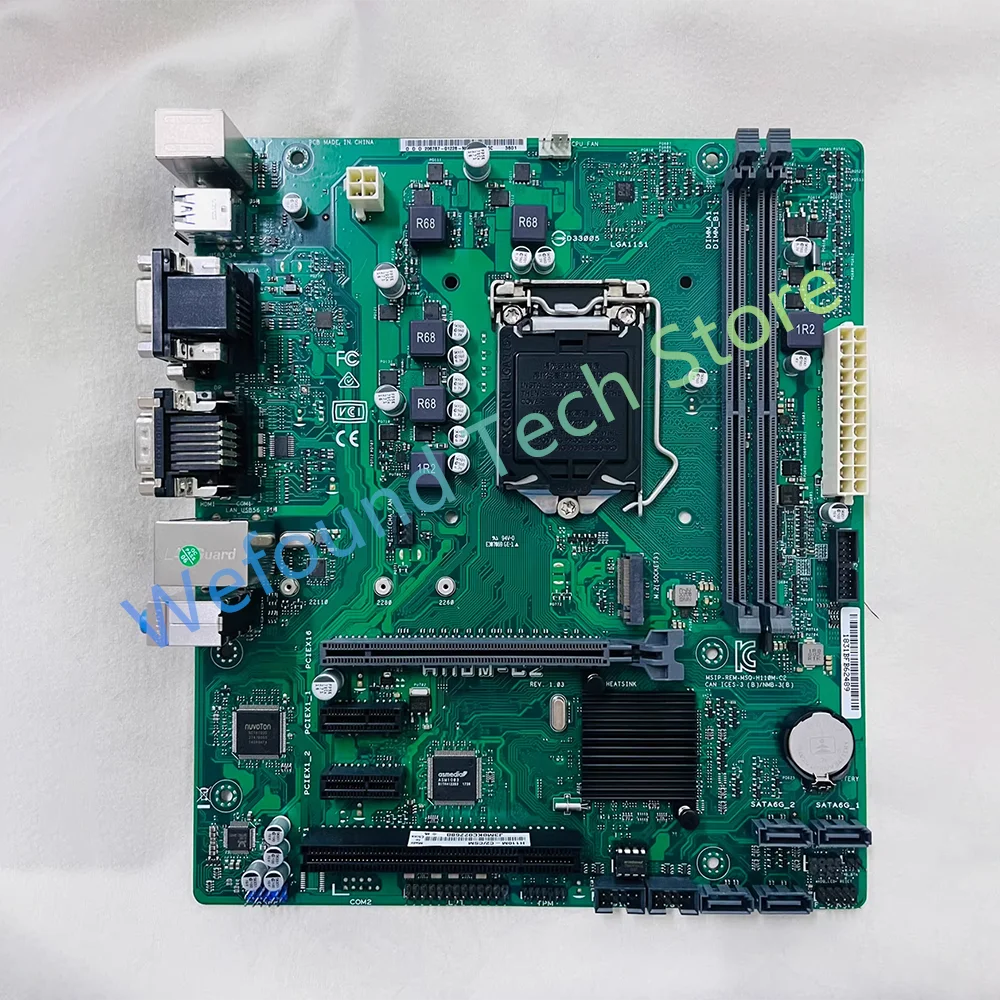 For ASUS Motherboard LGA 1151 COM PCI VGA DVI HD-MI H110M-C2