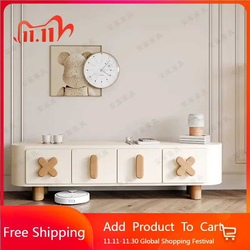 

Белые подставки для телевизора для гостиной, мобильный современный дисплей, стол для телевизора, полка для хранения, маленькая минималистичная мебель в китайском стиле Archivadores