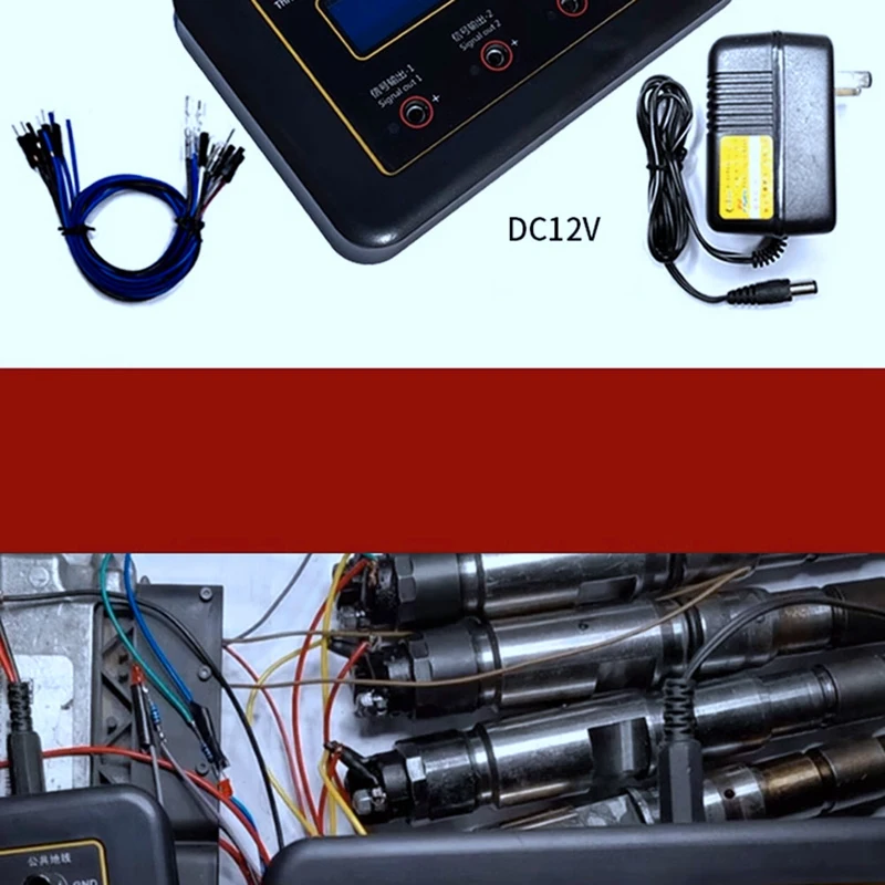 AM-3CH trójkanałowy Generator sygnału samochodowego Symulator czujnik wałka rozrządu wału korbowego Komputery samochodowe ECU Tester nas wtyczka