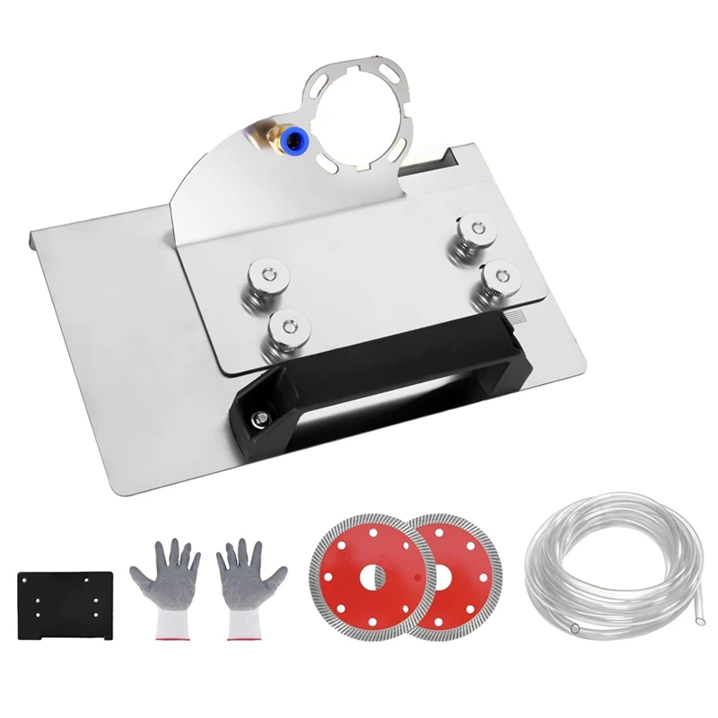 

Angle Grinder Stand Set,6Pcs For Tile 45° Chamfer Cutting,Angle Grinder Stand Grinder Holder,For 100-Type Angle Grinder