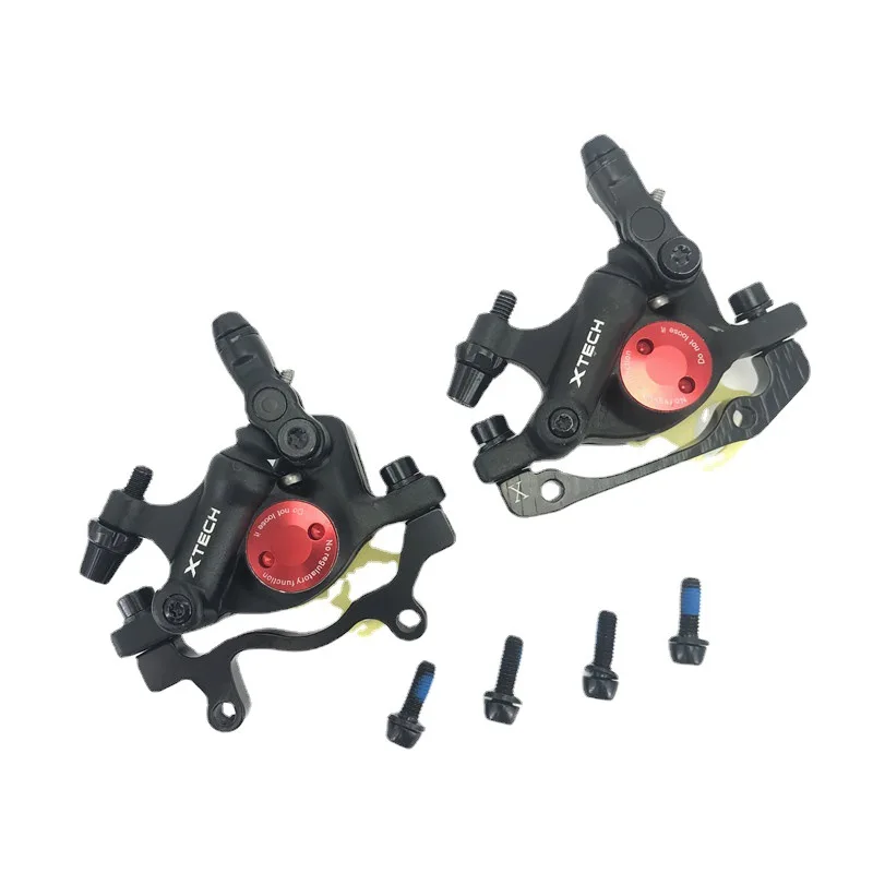 HB100 Hydraulic Disc Brake  Double Piston Bike Hydraulic Brake MTB Road Bicycle Calipers Front Rear Mountain Bike Braking Sets