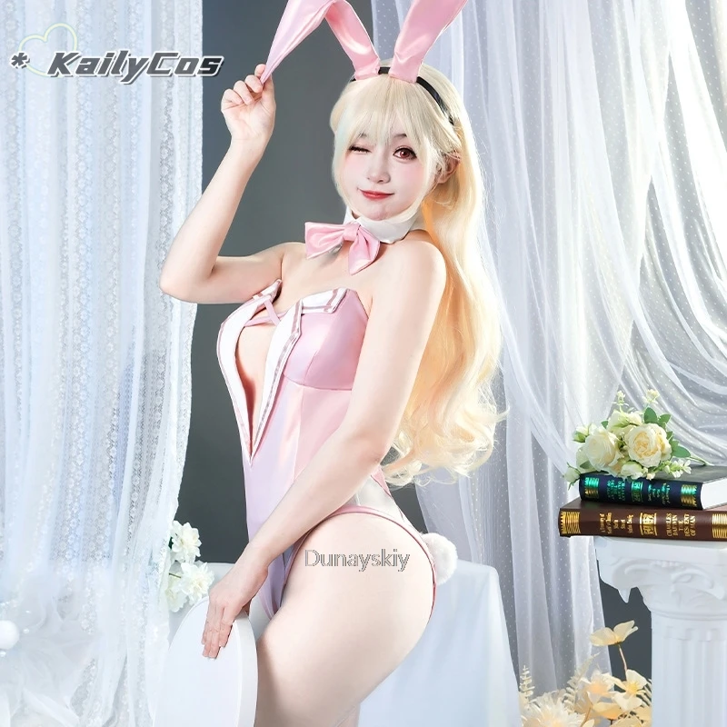 MsMay Rabbit Girls Cosplay Costumes Sexy Bunny Girl Jumpsuit Outfit Halloween Party Unifrom