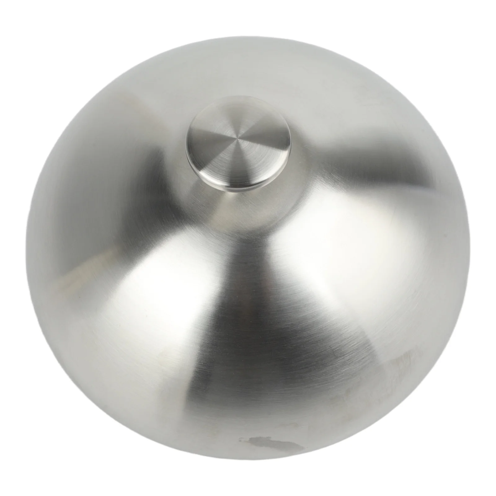 Stainless Steel Cooking Dome Lid for Plates Protects Food from Bugs and Retains Heat for Indoor Outdoor Cooking and Serving