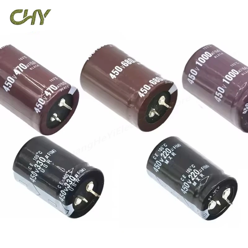 2P 200V 250V 400V 450V Aluminum Electrolytic Capacitor 47 68 82 100 120 150 180 220 270 330 390 470 560 680 820 1000 2200 3300UF