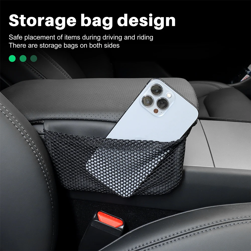 Bracciolo in pelle per Tesla Model 3 Model Y 2017-2023 Model3 Highland 2024 Center Console Panel Cover protettiva accessori