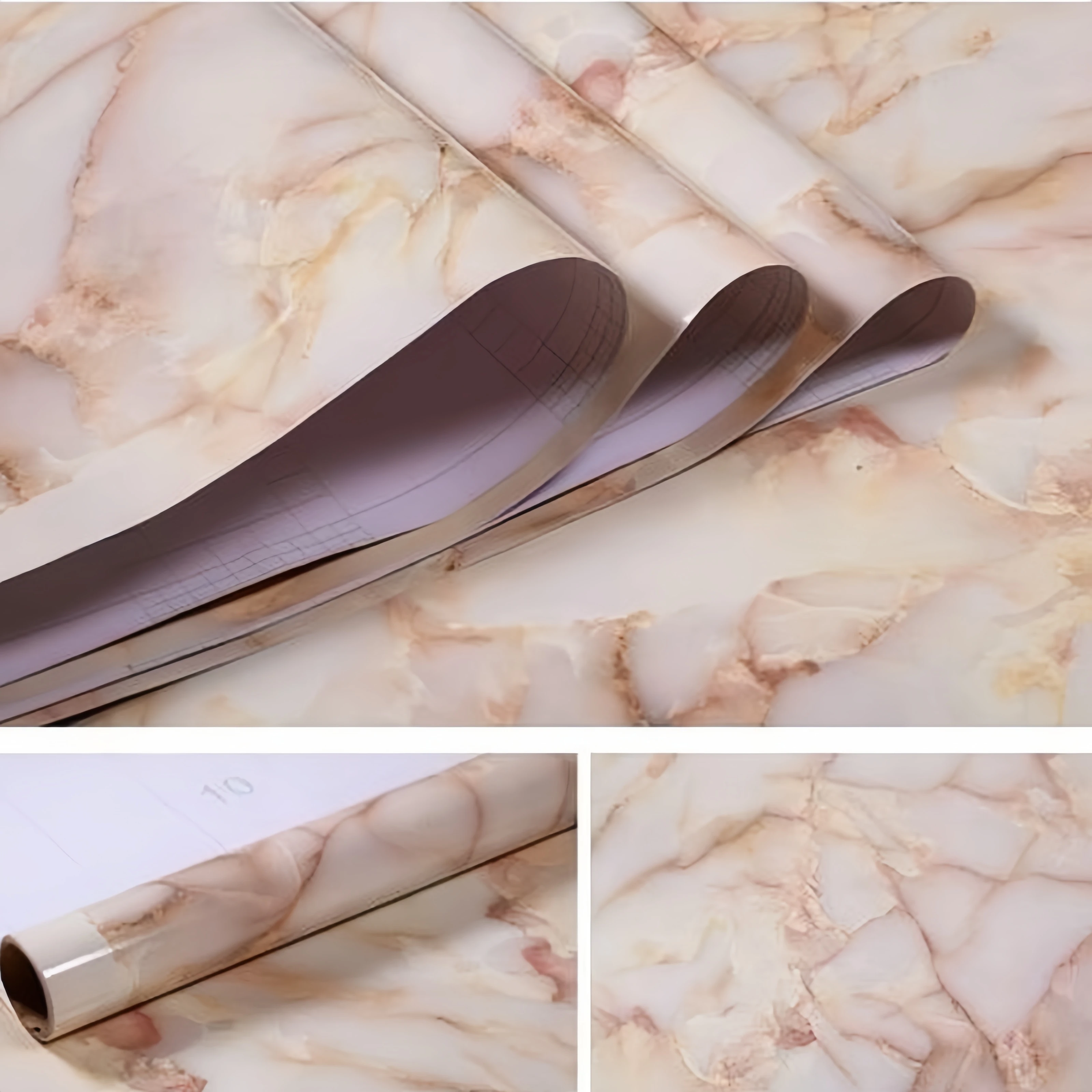 Self-adhesive Vinyl Furniture Removable Wall Stickers Peel Wallpaper Sticker Wallpapers Home Decor Wallpaper for Walls in Rolls