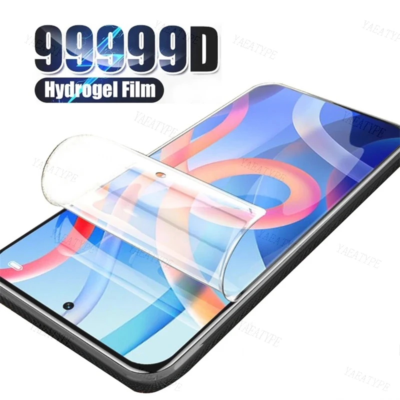 5PCS Hydrogel Film Für Xiaomi Poco X5 X4 X3 F5 Pro Screen Protector Für Poco M5 M5S M3 m4 M6 Pro F3 F4 GT Schutz Film – Detail 1