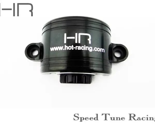 Cubierta de caja de cambios inferior Hot Racing para modelos basados en Tamiya CC01