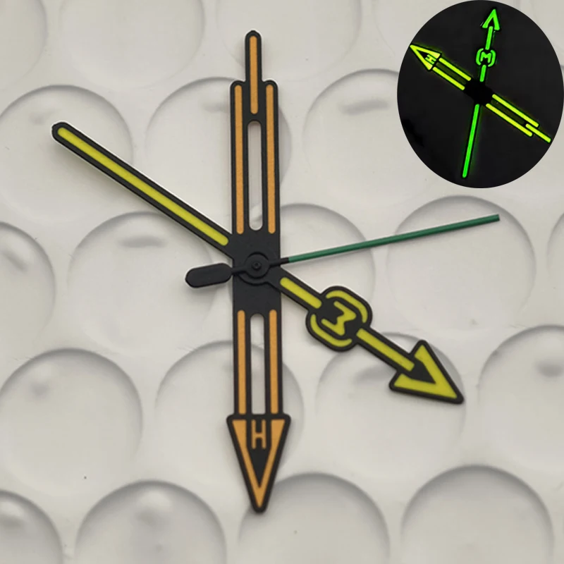 

NH35 Watch Hands Green Luminous Hands for NH35 NH36 4R35 4R36 7S26 7S36 Automatic Mechanical Movement Watch Hand Kit Replace