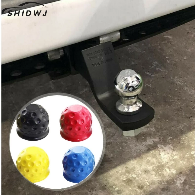 Tow Bar Ball Cover Cap Trailer Ball Cover Tow Bar Cap Universal Hitch Trailer Tow Ball Protection Cover Automotive Accessories