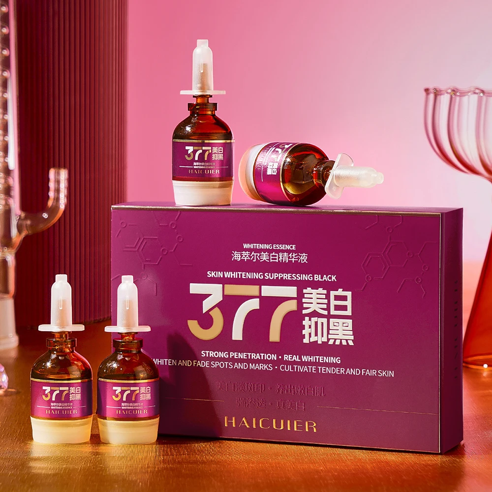 377 Brighten Skin Firming Facial Contours Essence Reduce Melanin Moisturizing penetration Face serum korean skincare products