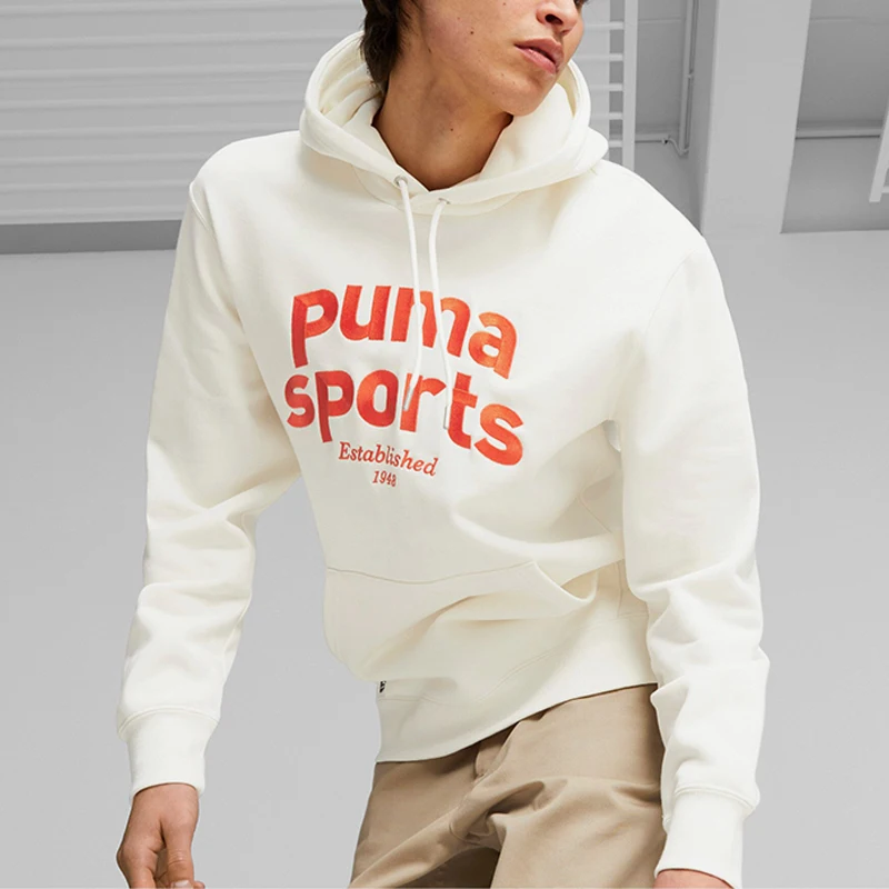 Puma Authentic Men's 2025 American Retro Lettering Printed Sports Sweatshirt 625313-65