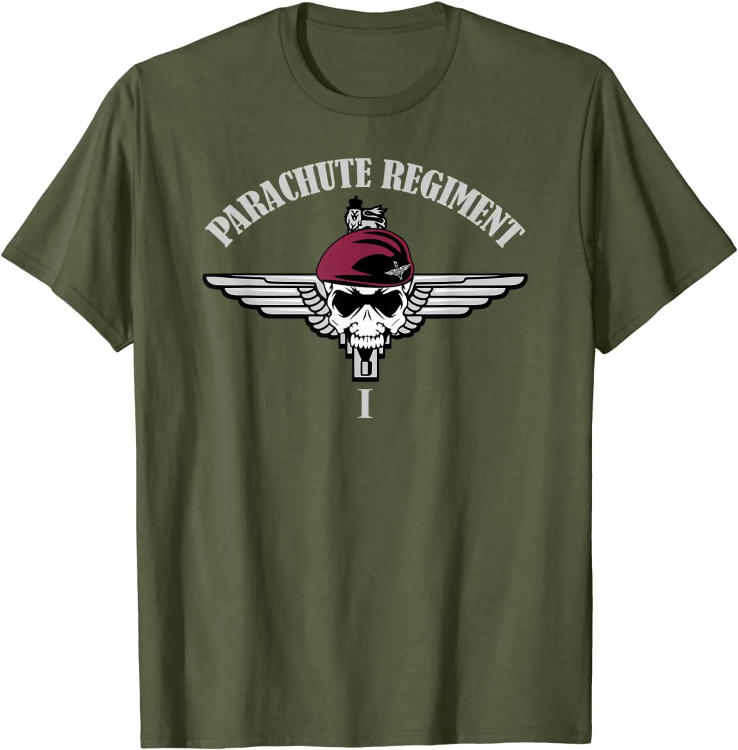 Parachute Regiment - 1st Battalion (1 PARA) Men T-shirt Short Sleeve Casual Cotton O-Neck Summer Tees