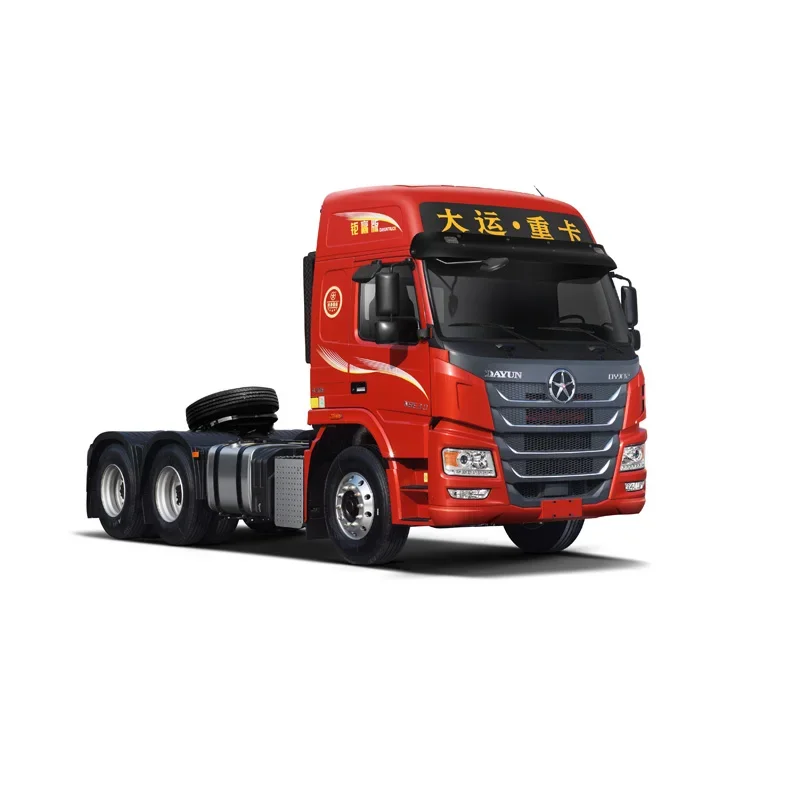 Dayun N8E3.0 tractor truck head 6*4drive 3500 wheelbase heavy object transport tractor