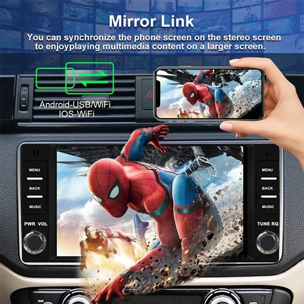 

7'' Car Radio For JEEP Compass Patriot 2009 -2016 2Din Android Auto Multimedia Audio Player Stereo GPS Navigation Head Unit WIFI