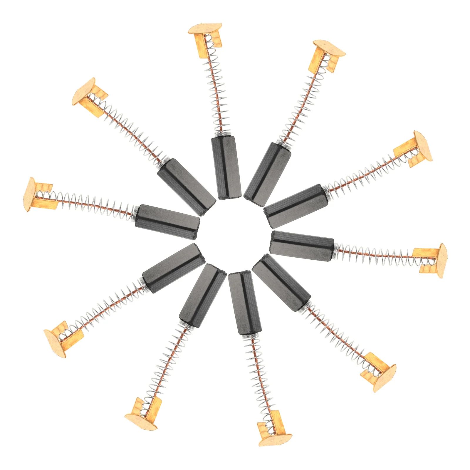 

10pcs Motor Electric Motors Carbon Brushes Brushes 4x8x18mm for Sealing Machines Centrifuges Replacement