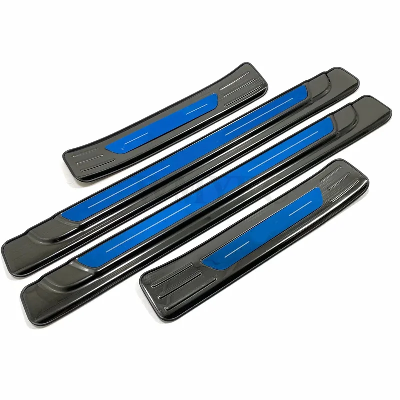 4PCS External Car Door Sill Threshold Protector Car accessories For Audi A3 Sportback  Hatchback 2021 2022 2023